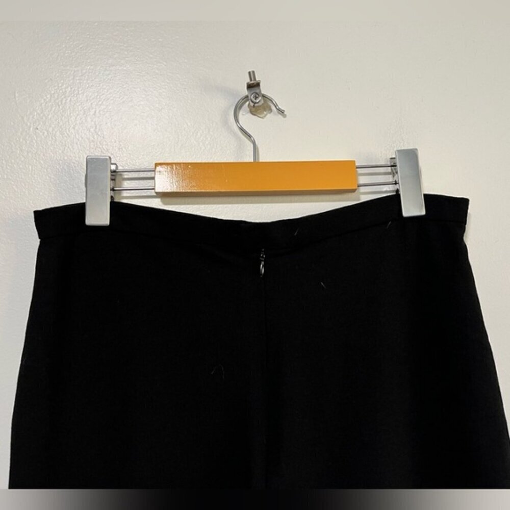 Plus Size Black Cropped Pants with Lace Hem - Size XXL - Picture 5 of 8